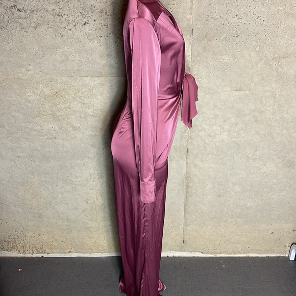 Fashion, nova satin jumpsuit - Picture 4 of 6